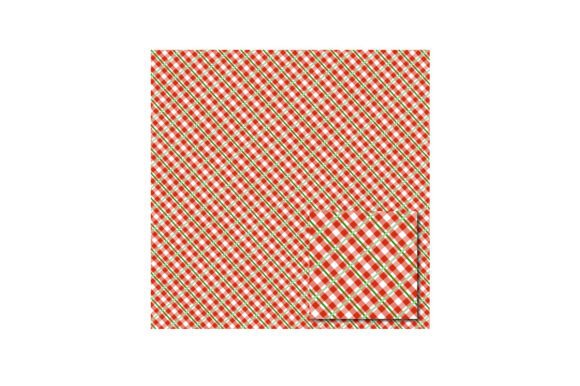 Download Red and Green Christmas Plaid Printable - Green Collection