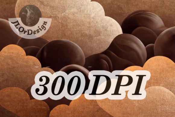 Download Chocolate Brown Clouds Digital Paper - Premium Bundle